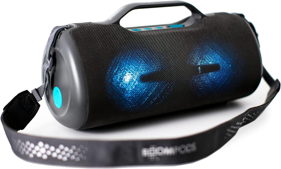 Boompods Rhythm 60 Watt Bluetooth Lautsprecher gross, tragbare kabellose Musikbox Bluetooth, IPX5 wa