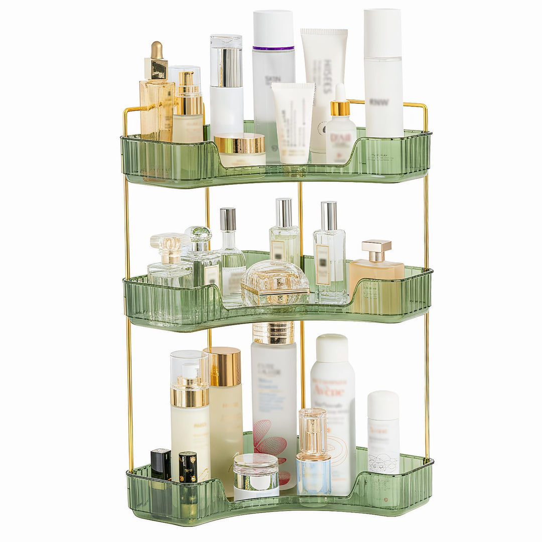 SHANNA Eckiger Make Up Kosmetik Organizer: Verstellbarer Organizer mit Grosser Kapazität, für Lippen