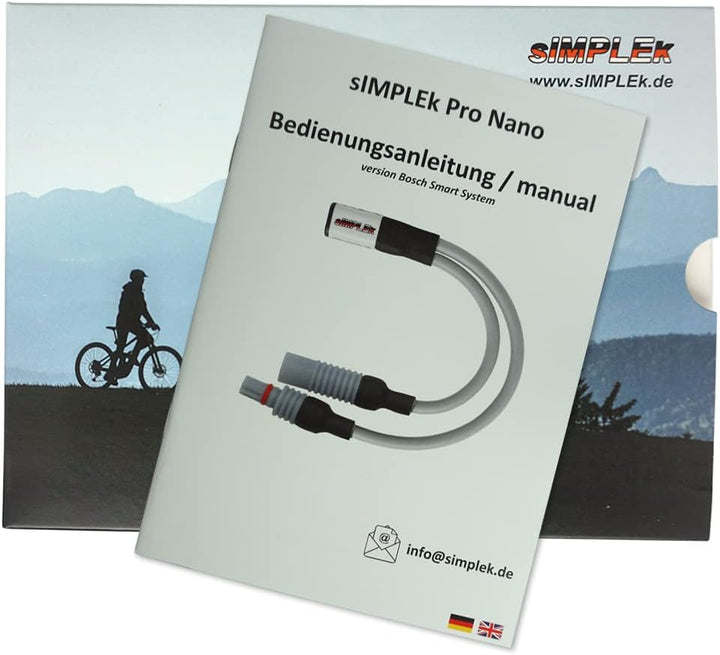 sIMPLEk Pro - Ebike Tuning für Bosch Classic | Active Line | Performance Line | CX (Gen4) Nano Editi