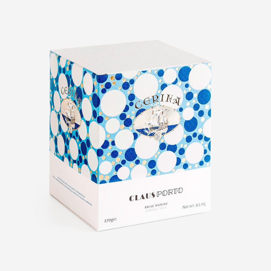 Claus Porto Kerze Cerina Brise Marine, 270 g