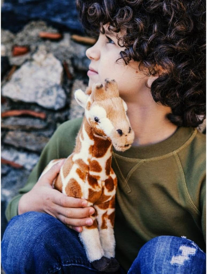 WWF 15195005 Plüsch Kollektion WWF14797 Plüsch-Giraffe, braun, 31 cm