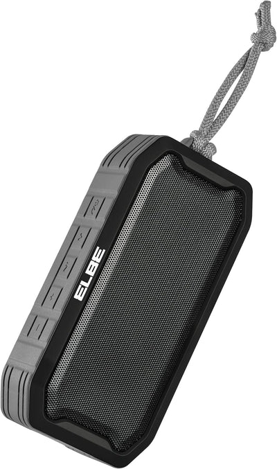 Elbe ALT-G15-TWS Bluetooth-Lautsprecher, 5 W, grau, Wasserschutz IPX7 TWS, Kopplung von Zwei Modelle