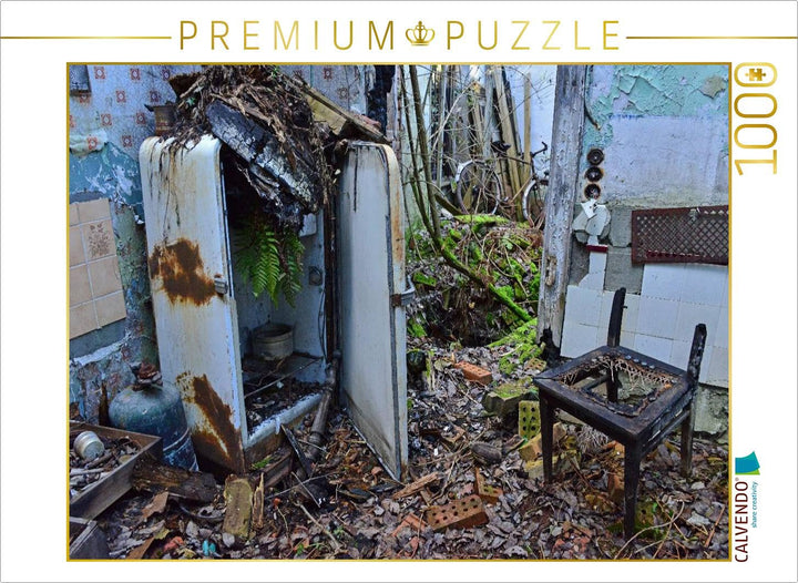 CALVENDO Puzzle Verlassene Küchenwelt 1000 Teile Lege-Grösse 64 x 48 cm Foto-Puzzle Bild von Ingo La