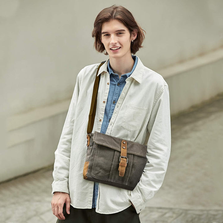 FANDARE New Umhängetasche für Laptop, 7,9 Zoll (7,9 Zoll), Umschlagtasche, Herren, Handel, Reise, mu