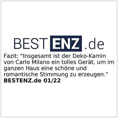 Carlo Milano Imitiertes Kaminfeuer: Deko-Elektrokamin mit Flammen-Effekt, Batterie-Betrieb, 35,5 cm