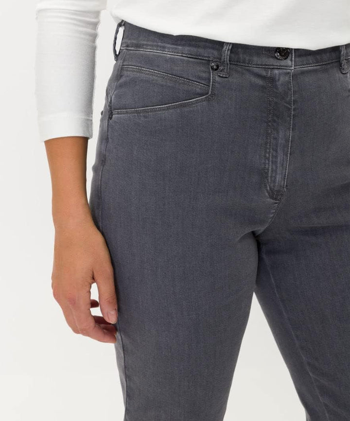 Raphaela by Brax Damen Jeans 29W / 30L Grau, 29W / 30L Grau