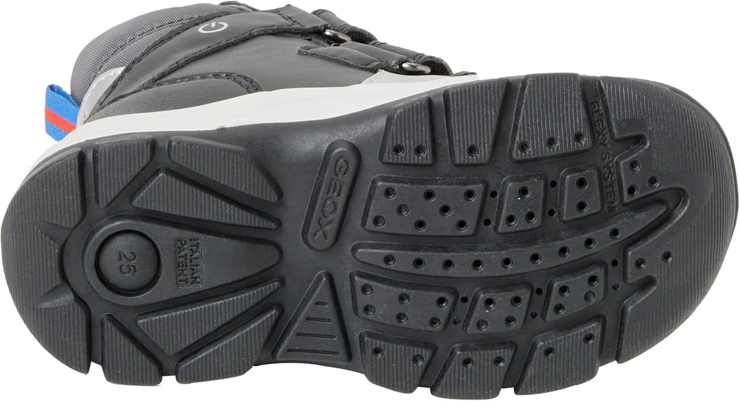 Geox Jungen B Flanfil B AbxAnkle Boot 26 EU Black Royal, 26 EU Black Royal