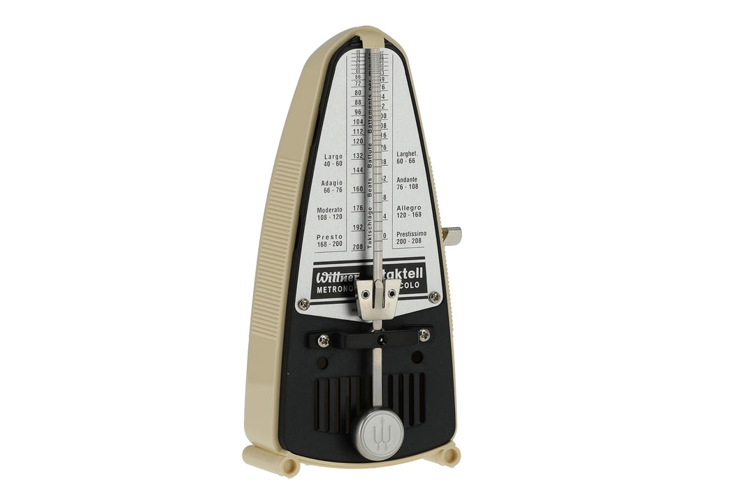 Wittner Metronom 832 Kunststoffgehäuse ohne Glocke Taktell Piccolo elfenbein Elfenbein Single, Elfen