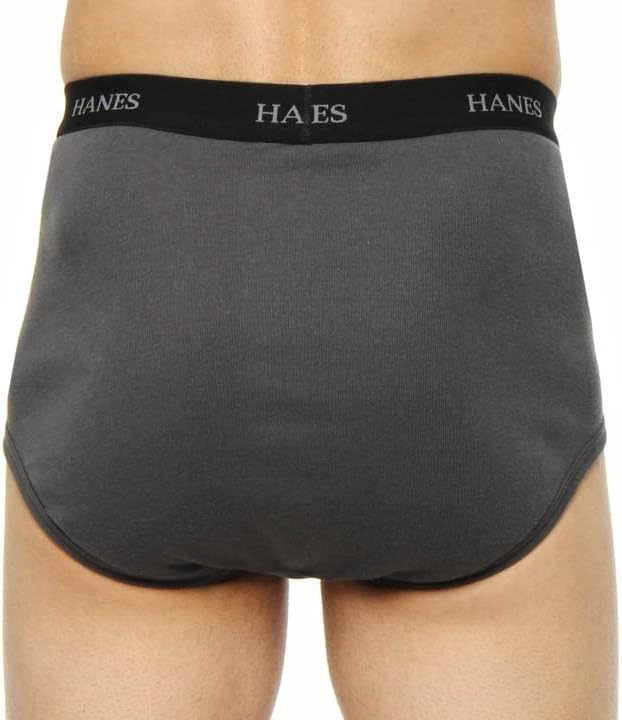 Hanes Ultimate Herren-Slips, 7er-Pack, S Schwarz / Grau
