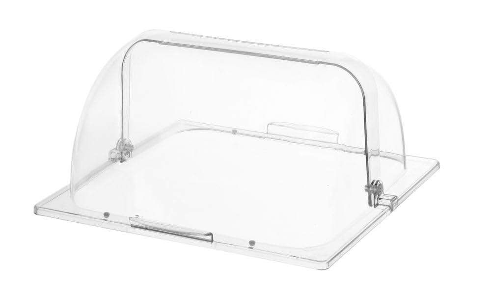 HENDI Rolltop-Haube, für HENDI Brotkorb 426968, Brotkasten, Brotkorb, Brotbox, 365x335x(H)175mm, Pol