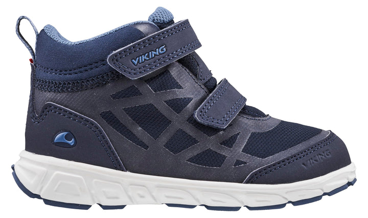 Viking Unisex Kinder Veme Mid R GTX Walking-Schuh 25 EU Navy Demin, 25 EU Navy Demin