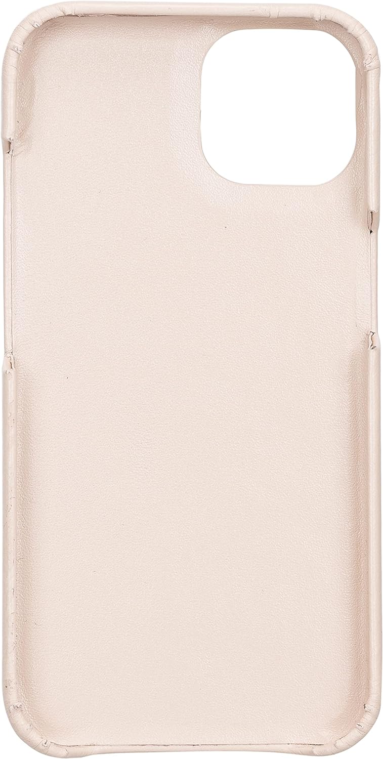 Solo Pelle Lederhülle kompatibel für iPhone 13 in 6.1 Zoll abnehmbare Hülle (2in1) inkl. Kartenfäche
