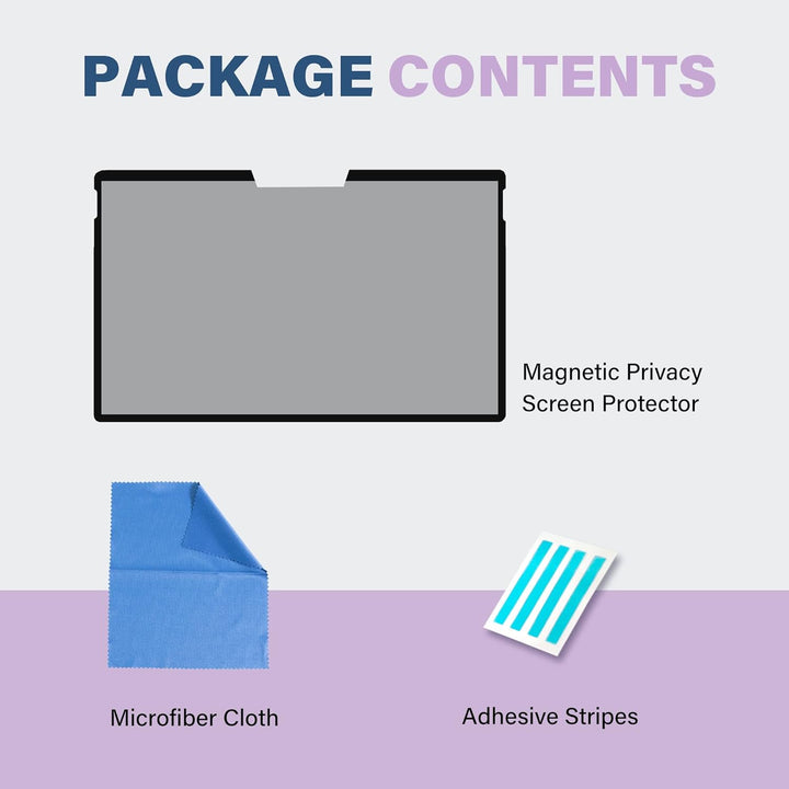 SenseAGE Magnetischer Blickschutzfilter für Microsoft Surface Pro 7+/7/6/5/4 (12.3"), Entfernbare, A