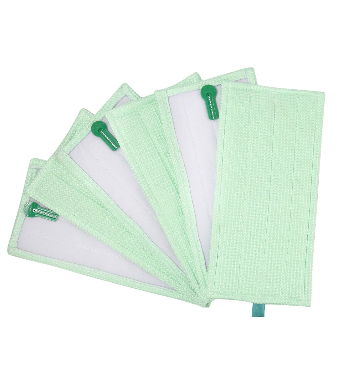 6 Stück Ersatz Mikrofaser Bodenwischer Pads,Reinigungstuch für Vorwerk Hartboden MF600 SP600 SPB100