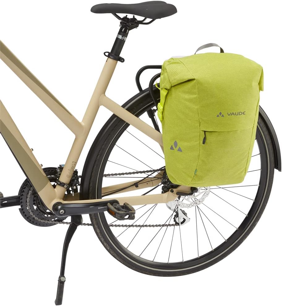 VAUDE Road Master Roll-it Luminum - Fahrradtasche - reflektierend - 22 (18+4) Liter - inklusive Rege