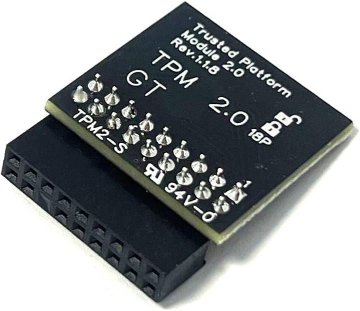 JINTAI TPM 2.0-Modul LPC 18-Pin-Fernkartenschlüsselungs-Sicherheitsplatine Zubehör Ersatz für ASRock