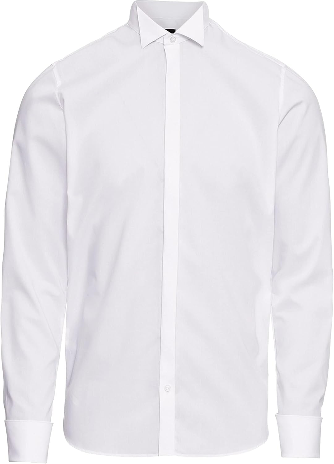 OLYMP Level Five Body fit Gala Hemd Langarm Stretch weiss, 36