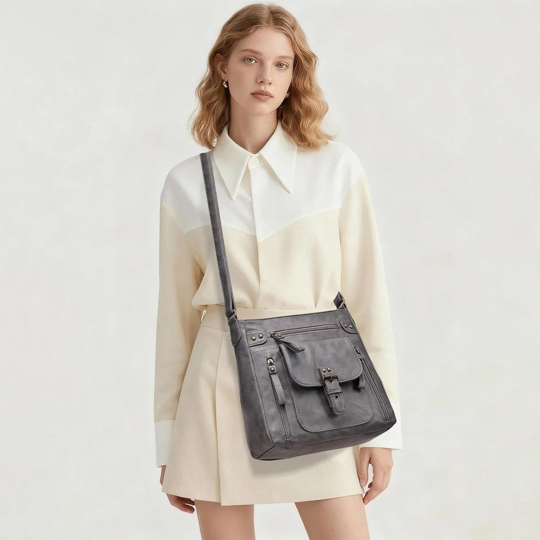 KL928 Tasche Damen Umhängetasche kleine Handtaschen Schultertasche Damentasche Damenhandtasche mitte