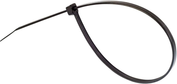 Gocableties Kabelbinder 1000 Stück Schwarz, 150 mm x 3,6 mm mit 18,2 kg Zugfestigkeit, kleine Grösse