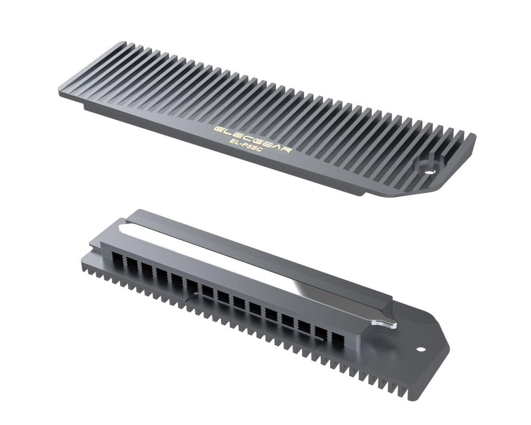 ElecGear PS5 Slim SSD Kühlkörper, Heat Pipe + Aluminium Heatsink Kühler für PS5 Slim CUH-2000 intern