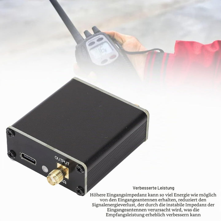 Hochohmiger Verstärker, Professioneller Hi-Z-Verstärker für Software, Definierte Radio-Loop-Antennen