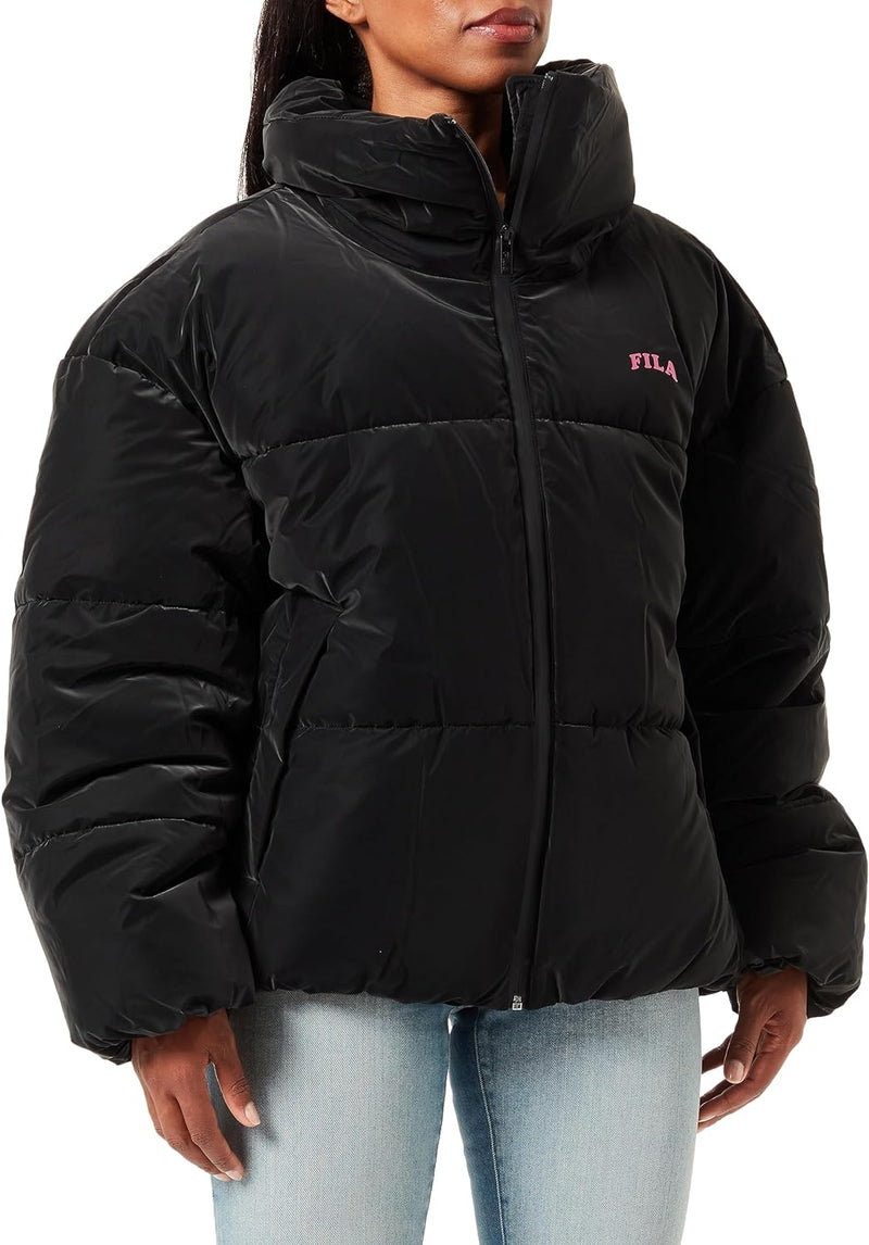 FILA Damen Tonala Padded Jacket XS Schwarz, XS Schwarz