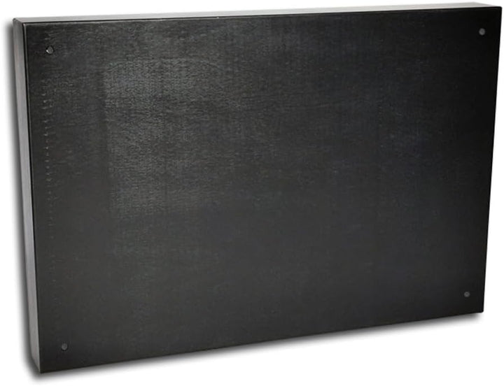 Protected MC Kassetten Holzregal schwarz