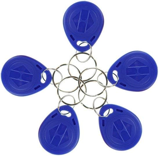 YAVIS EM4305 100 x RFID Transponder Chipschlüssel Beschreibbare Schlüsselring 125KHz Nähe EM ID Kart