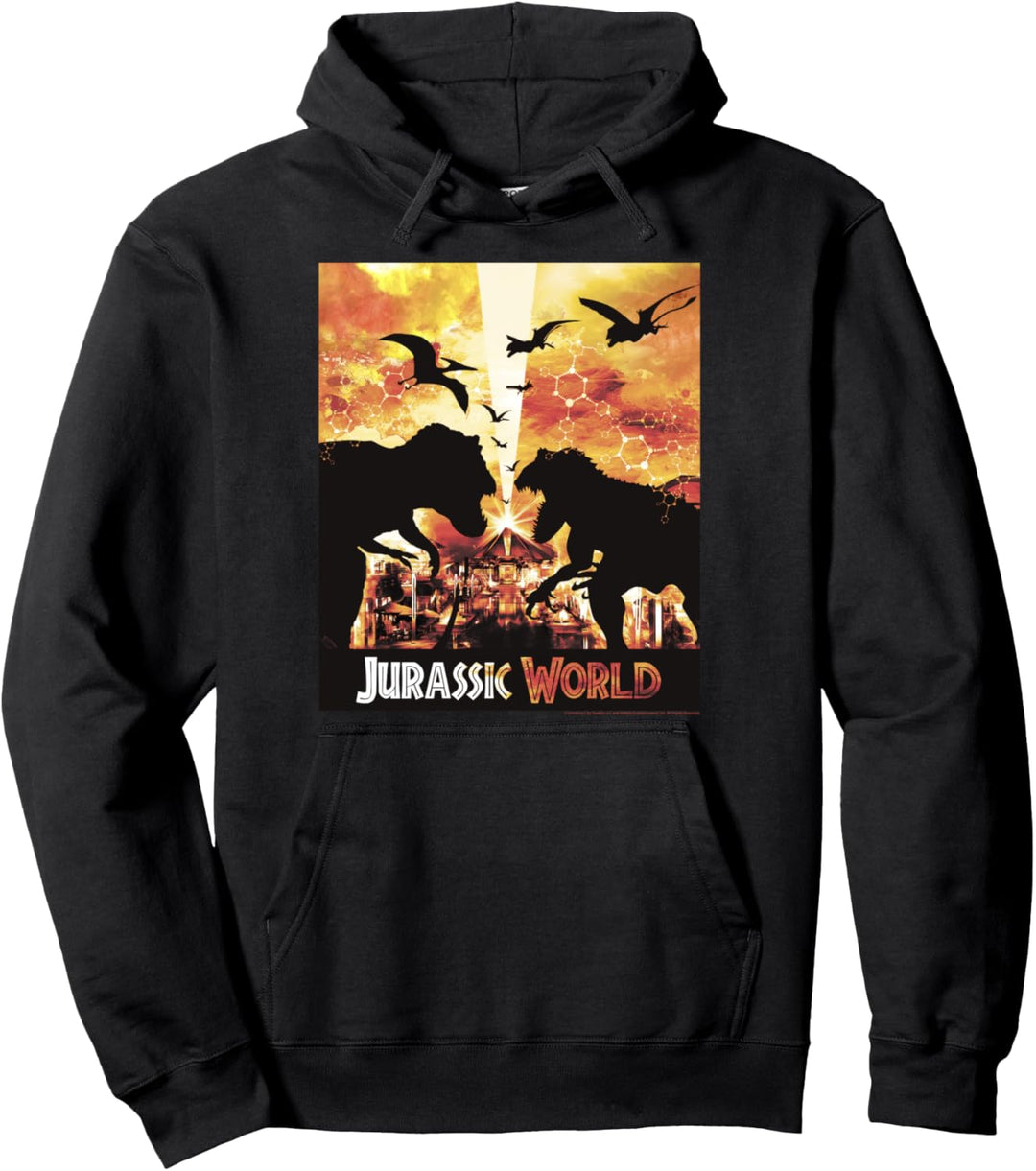 Jurassic World Dinosaurier Destruction Pullover Hoodie