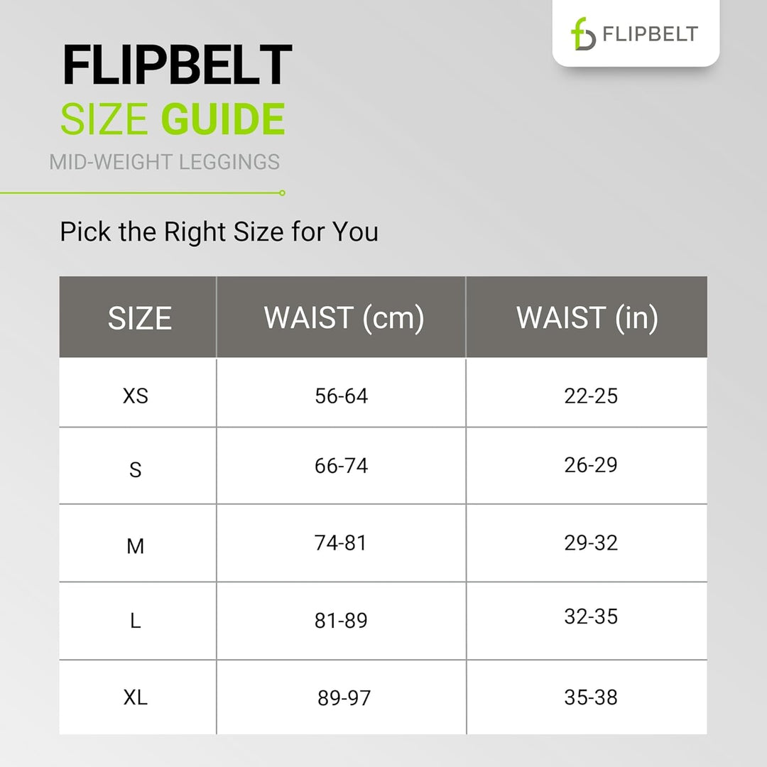 FlipBelt Damen Leggings XS Flieder, XS Flieder