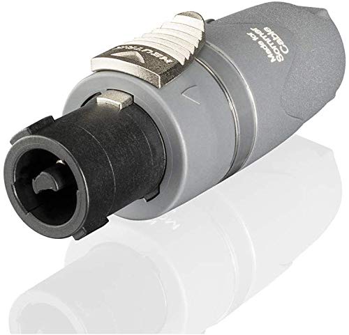 SommerCable Speakon 2pol Stecker Adapter auf XLR 3pol male für Lautsprecher-Kabel ROAD-ADAPTER - MEG