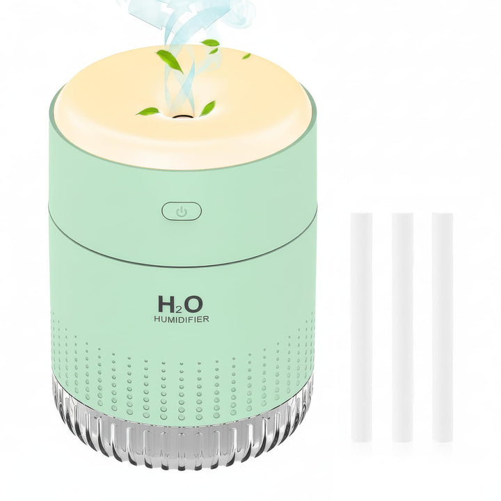 Luftbefeuchter Mini Luftbefeuchter klein USB einstellbar Mit Led-Licht AIR Humidifier mini with Soft