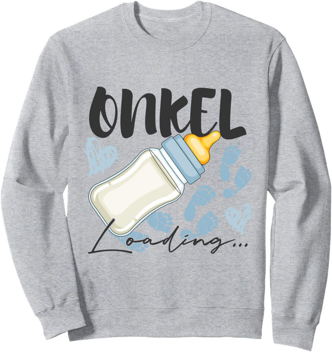 Werdender Onkel Loading Schwangerschaft Ankündigung Sweatshirt