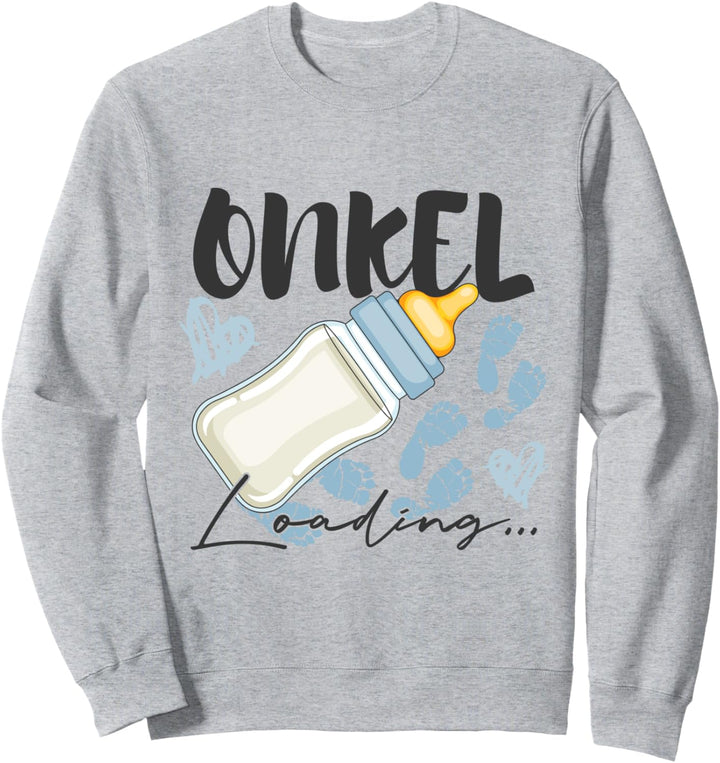 Werdender Onkel Loading Schwangerschaft Ankündigung Sweatshirt