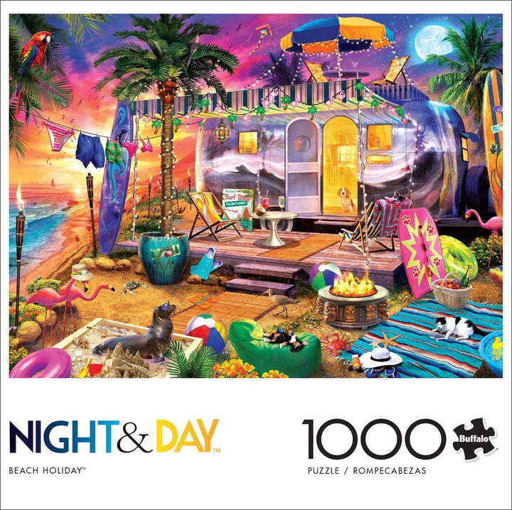 Buffalo Games 11861 Strandurlaub Puzzle, 1000
