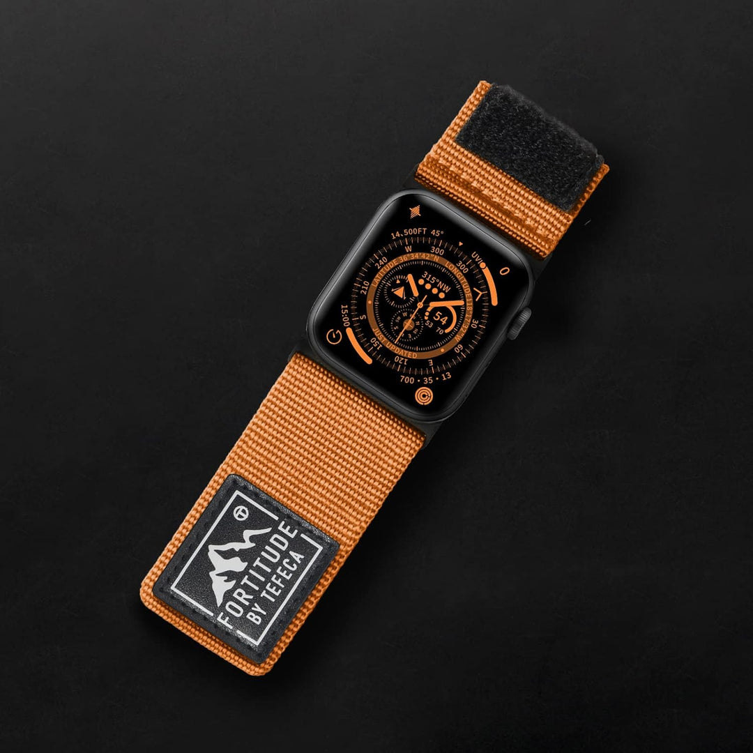 Tefeca Fortitude Serie Ultrawide Armband Kompatibel mit Apple Watch Ultra/Ultra2 Serie 9/8/SE2/7/6/S