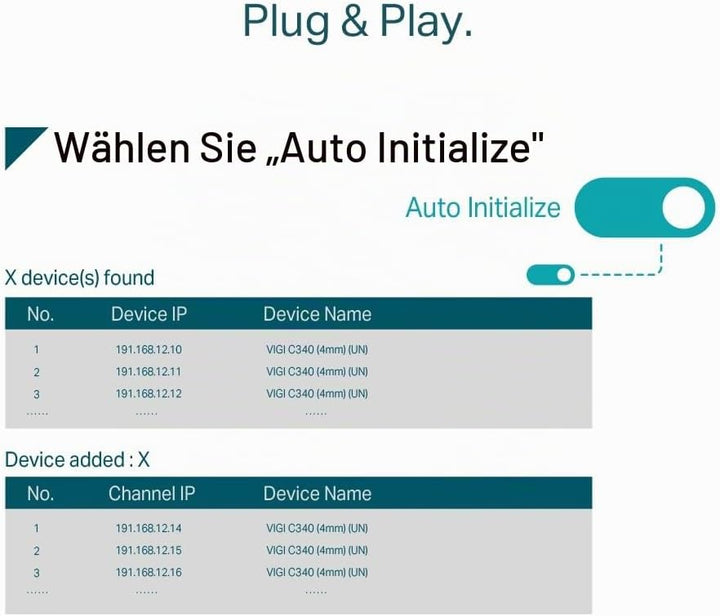 TP-Link VIGI NVR1008H-8MP Netzwerk-Videorekorder (NVR) Schwarz