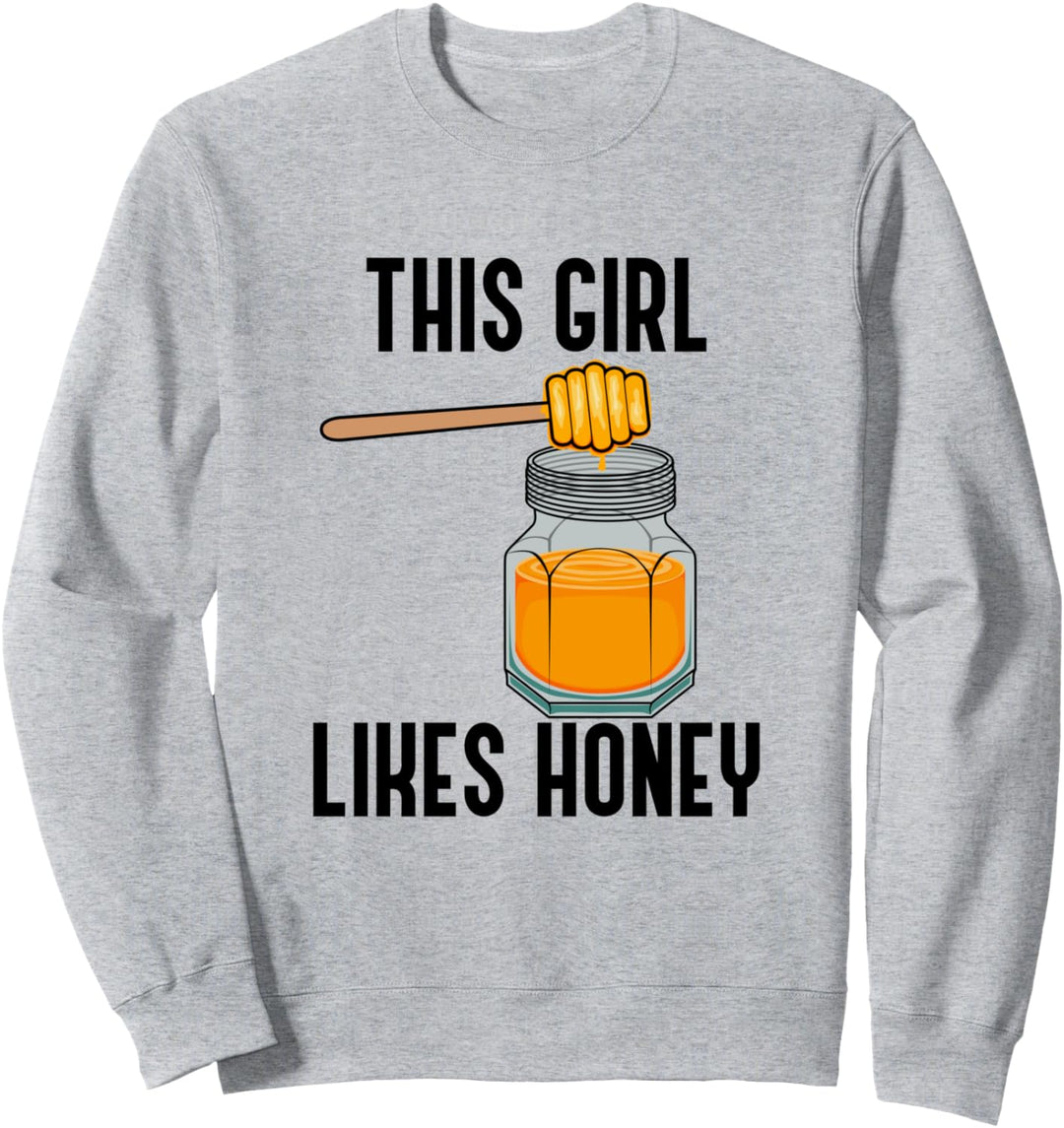 Hobby-Imker Honig essen Natur Wildtiere Sweatshirt