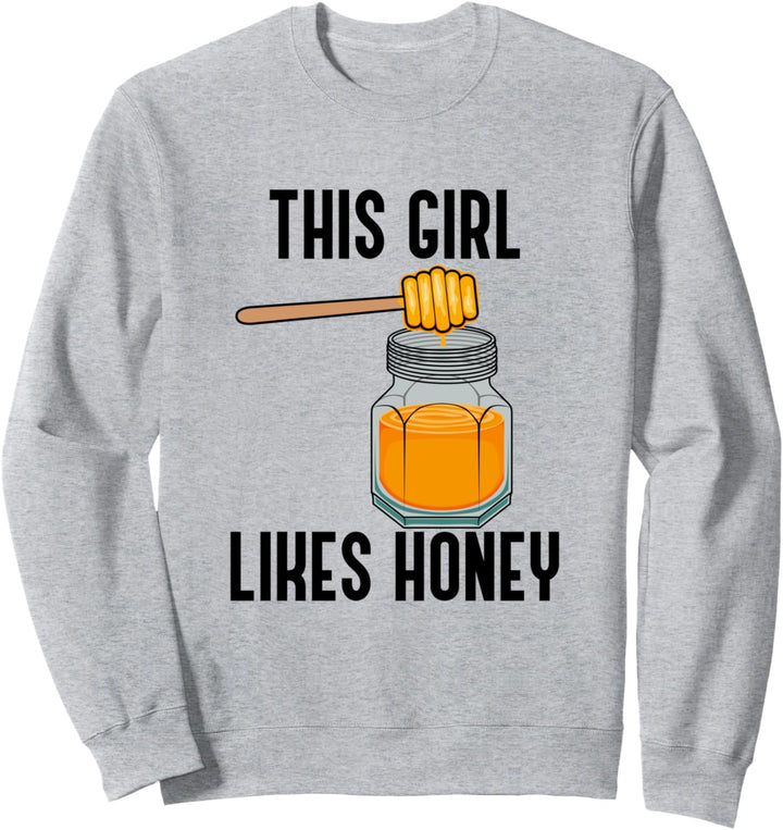 Hobby-Imker Honig essen Natur Wildtiere Sweatshirt