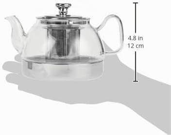 IBILI - Teekocher aus Glas mit Filter Induction, Borosilikatglas, 0,8 Liter, für Induktionsherde gee