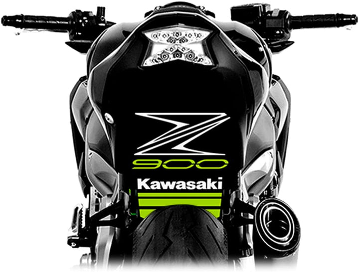 Radlauf-Aufkleber, Z-STREET EVO, kompatibel mit Kawasaki Z900/Z900E (Candy Yellow Green), Candy Yell