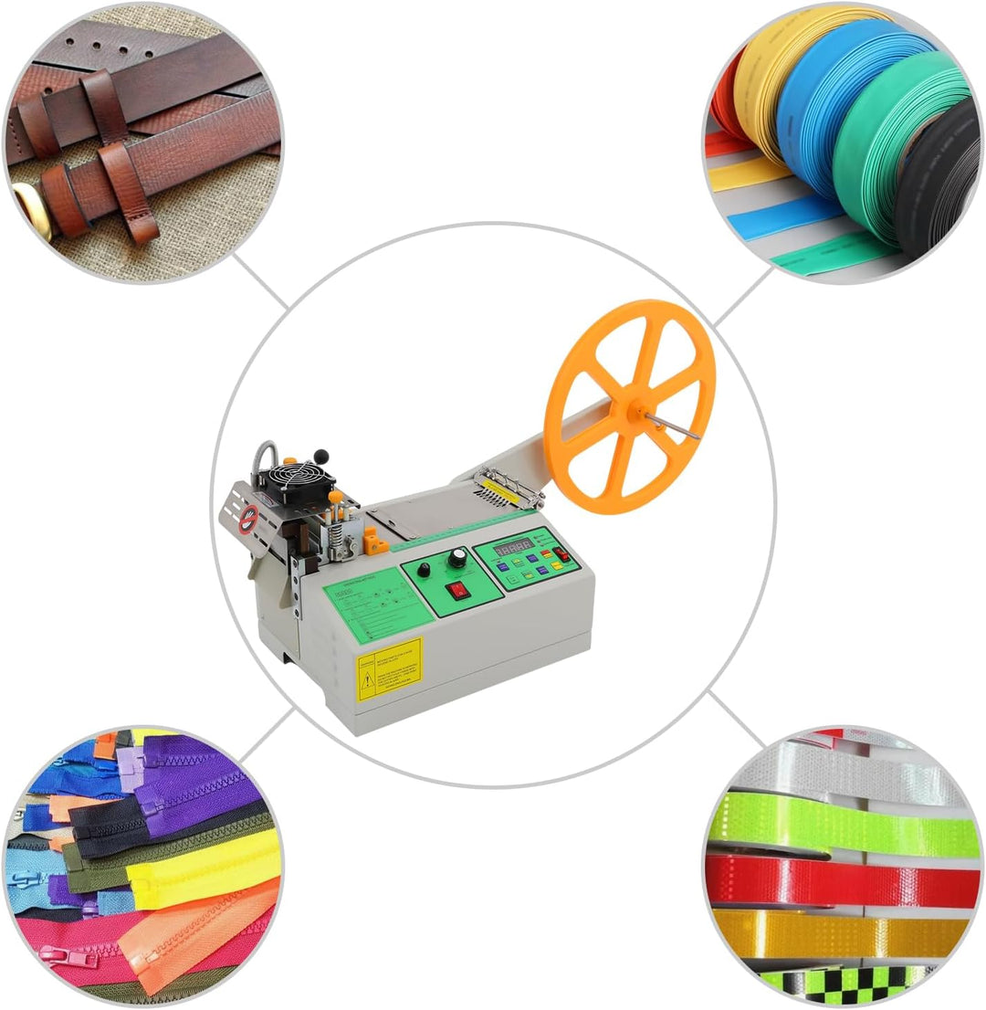 Automatischer Heiss- und Kaltbandschneider Gurtbandschneidemaschine für Bekleidungsfabriken Werkstät