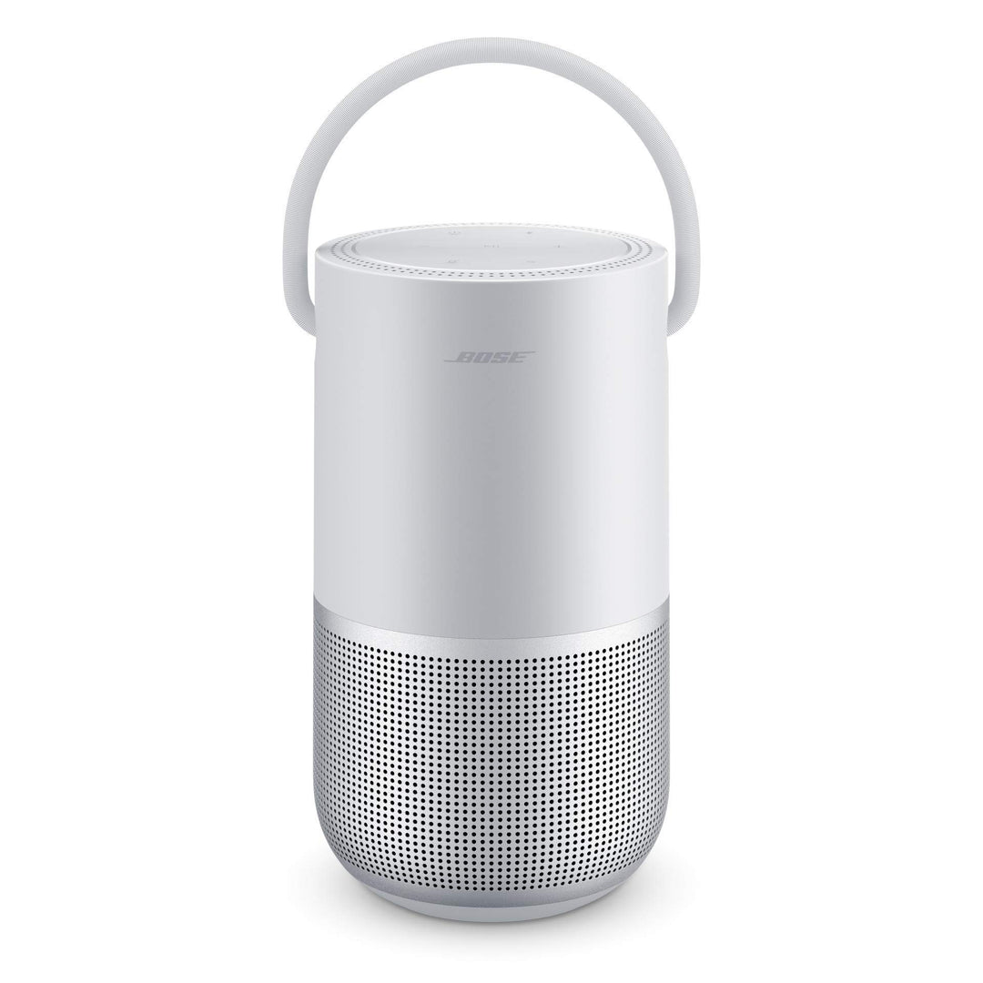 Bose Portable Smart Speaker – mit integrierter Alexa-Sprachsteuerung, in Silber, Silber