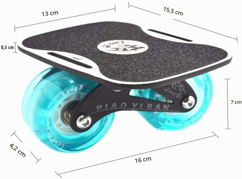 Sumeber Drift Skates Split Skateboard Tragbares Rollschuhdeck Drift High Rebound Skate Outdoor Slidi