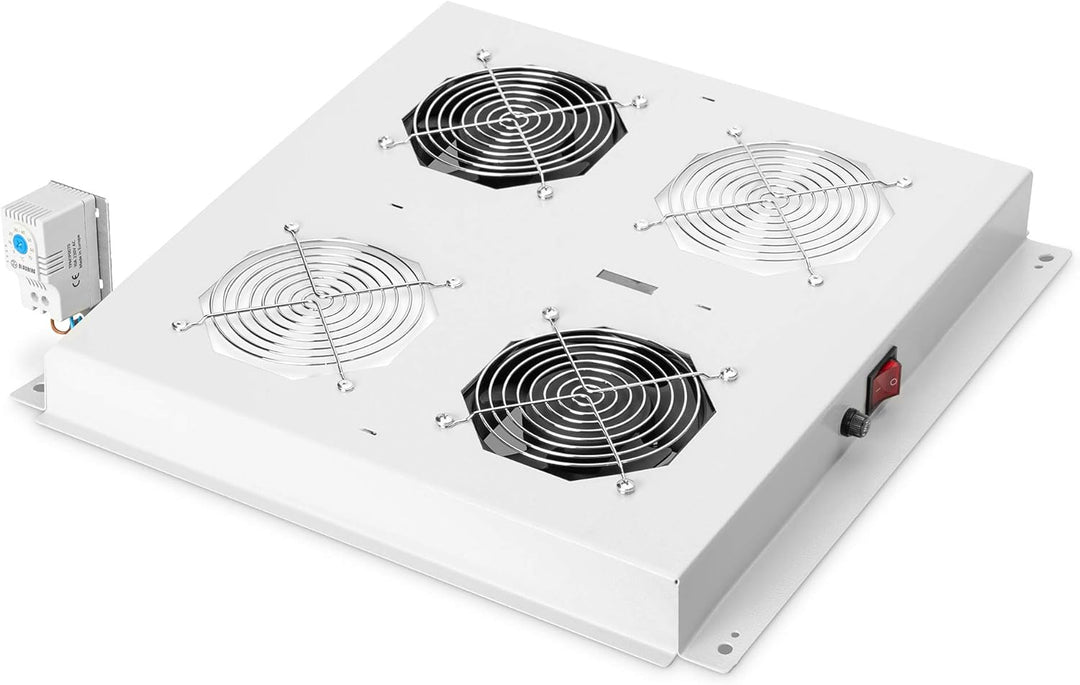 DIGITUS Dachlüftereinheit für NW-Schrank (Dynamic / Unique) & SRV-Schrank (Dynamic) - 2x Lüfter - Th