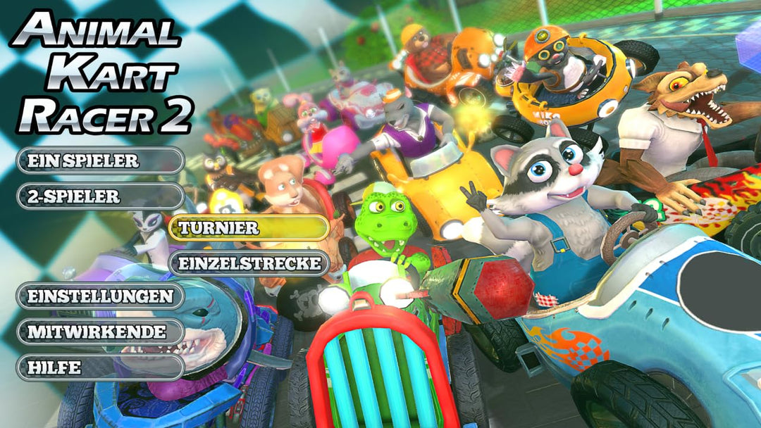 ANIMAL KART RACER 2 - Familien Rennspiel für Switch