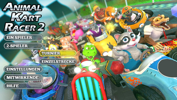 ANIMAL KART RACER 2 - Familien Rennspiel für Switch