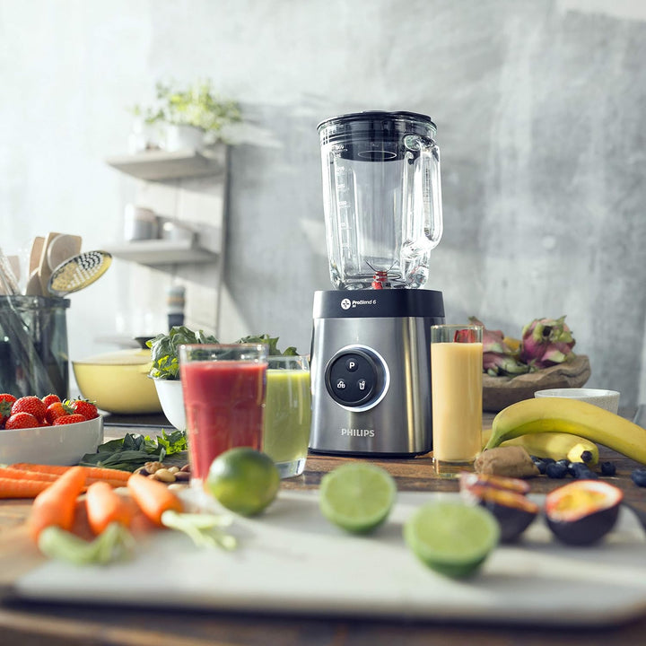 Philips Domestic Appliances HR3653/00 Standmixer, Metall