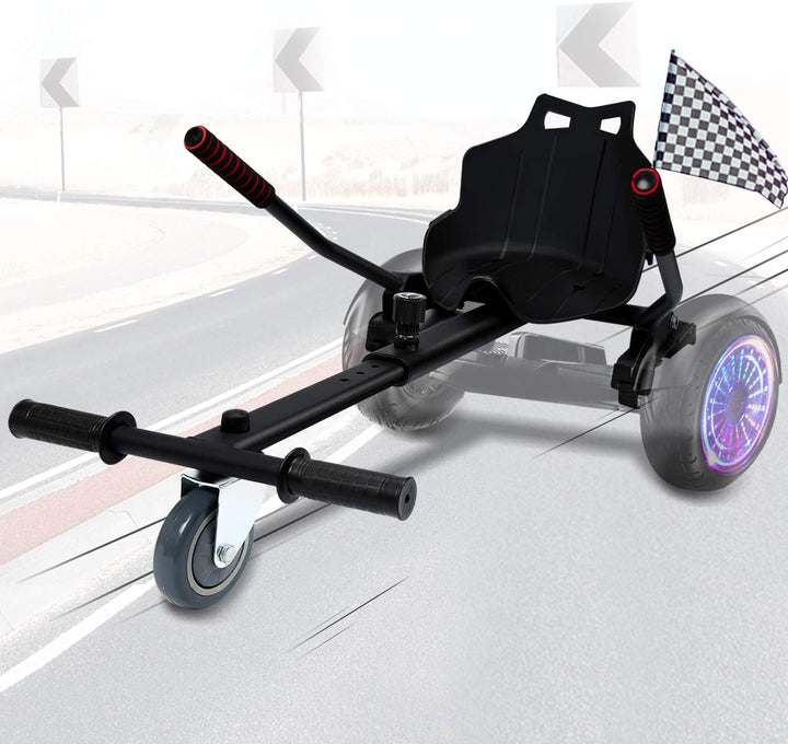 Herrselsam Hoverboard Sitz, Hoverboard mit Sitz verstellbarer,Sitzscooter Kompatibel Sitz für 6,5-10