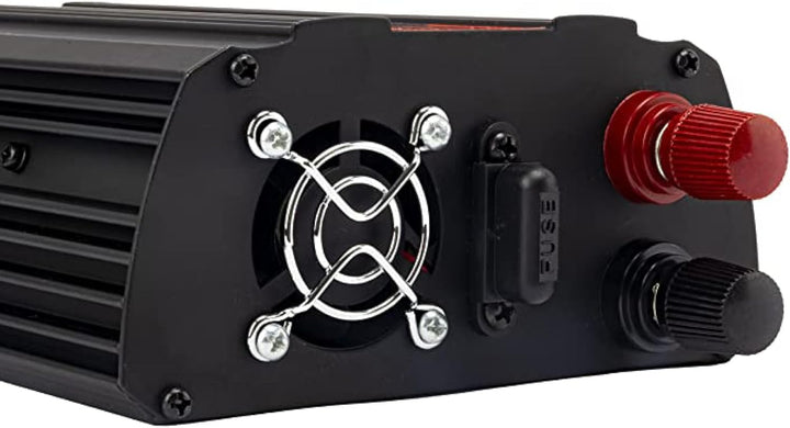 Schumacher INV 300 Spannungswandler Modifizierter Sinus-Wechselrichter 12V DC > 220V/240V AC - Dauer
